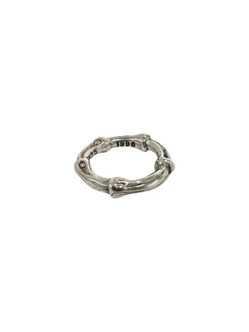 Tiffany & Co Vintage Bamboo Ring 925 Sterling Silver